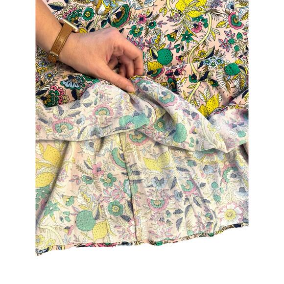Boden Midi Tea Dress - Milkshake, Tropic Meadow  Dress - US Size 4 - Picture 11 of 16